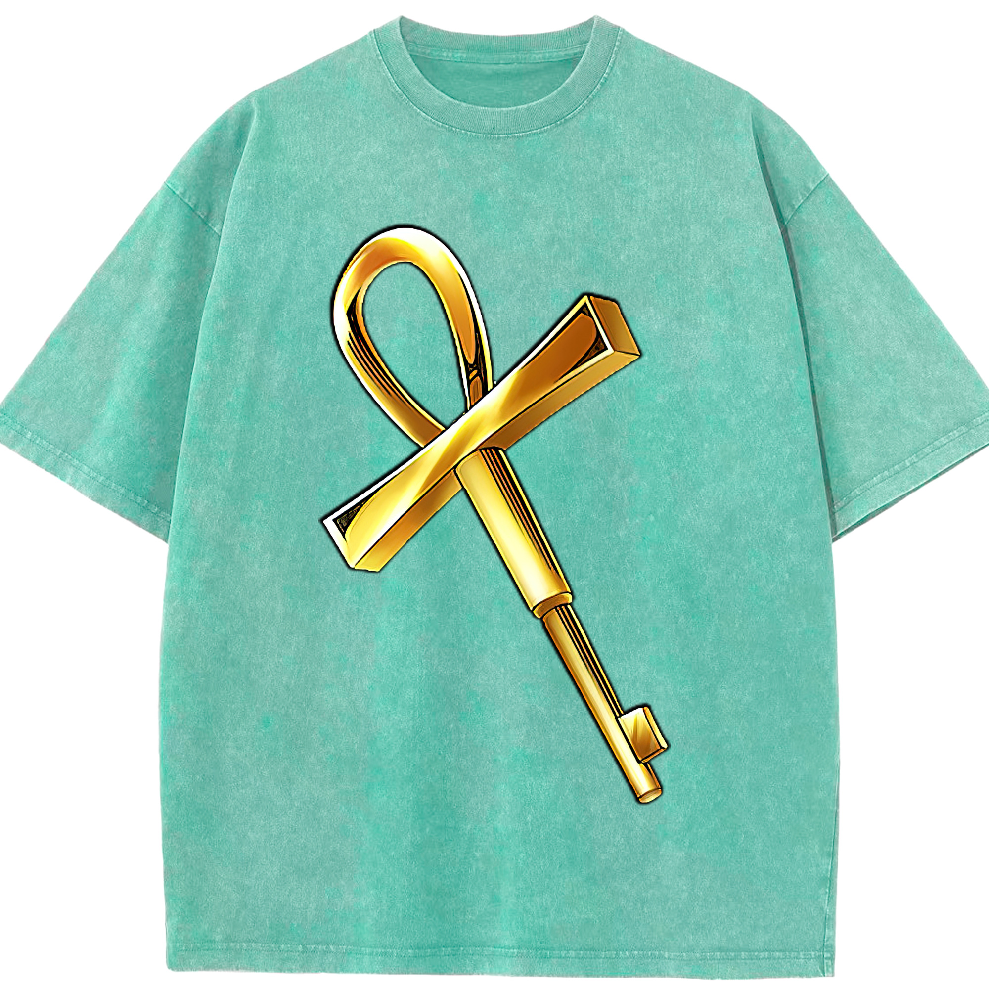 （画像用） 遊☆戯☆王 Yu-Gi-Oh! 綿100% ヴィンテージ風 半袖Tシャツ（フロントプリント）